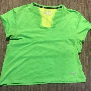 Under Armour simi-fitted athletics shirt size Sm